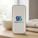 Logo uygulama alanı bulunan promosyon powerbank modeli