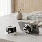 MagSafe Manyetik Bluetooth Hoparlör ve Stantlı Kurumsal Kablosuz Hoparlör - Sensesevens