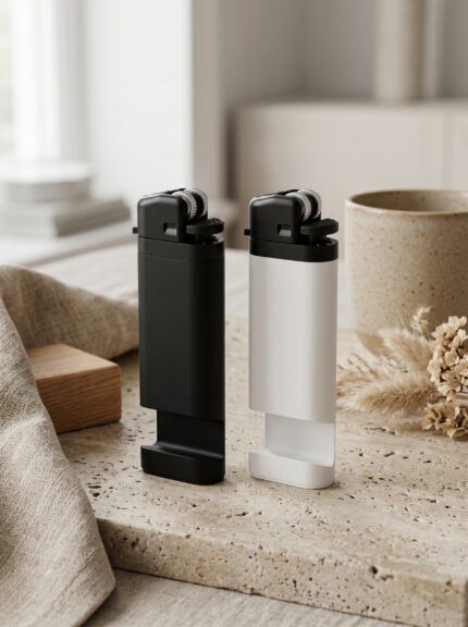 Telefon Standlı Taşlı Çakmak