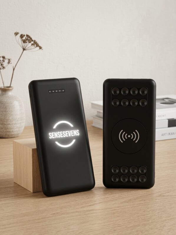 Farklı bağlantı seçeneklerine sahip promosyon powerbank modeli