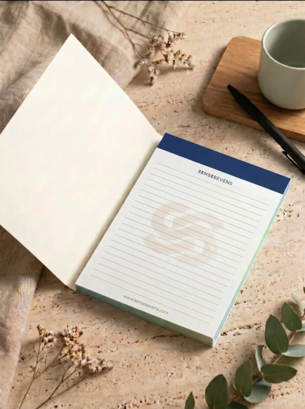 Sensesevens Toptan Taç Kapak Tutkallı Bloknot İmalatı ve Kurumsal Matbaa Ürünleri