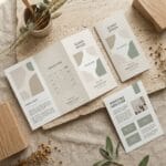 Toptan Minimalist Brosur Katalog Tasarimi ve VIP Kurumsal Marka Tanitim Flyerı - Sensesevens