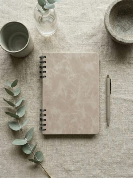 Sert Kapak Spiralli Defter 14,2 x 21 cm