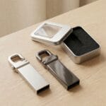 Karabinalı Metal Promosyon USB Bellek ve Toptan Kutulu Flash Bellek - Sensesevens