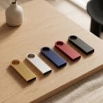 Renkli Metal Promosyon USB Bellek ve Toptan Şık Kurumsal Flash Bellek - Sensesevens