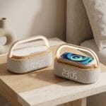 5'i 1 Arada Bluetooth Hoparlör ve Kablosuz Şarjlı Kurumsal Saat - Sensesevens