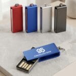 Döner Kapaklı Promosyon USB Bellek ve Toptan Twister Flash Bellek - Sensesevens