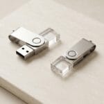 Kristal Promosyon USB Bellek ve Toptan Işıklı Kurumsal Flash Bellek - Sensesevens