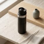 Premium Mat Siyah Çelik Termos ve Lüks Kurumsal Hediye Mug - Sensesevens